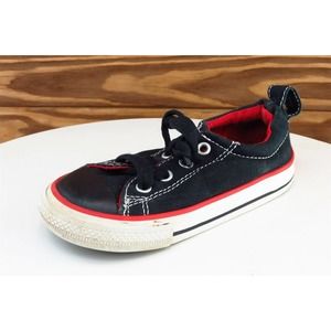 Converse All Star Toddler Boys 8 Medium Black Low Top Fabric‎ 746178f